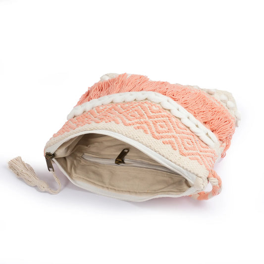 Cotton Bohemian Bag, Sling Bag for Girls and Women Handmade Cotton Purse - HB10066