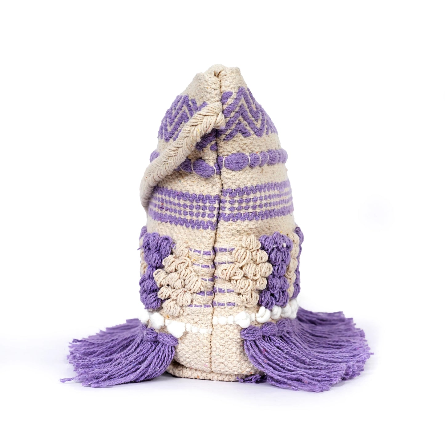 Cotton Bohemian Bag, Sling Bag for Girls and Women Handmade Cotton Purse- HB10055-1