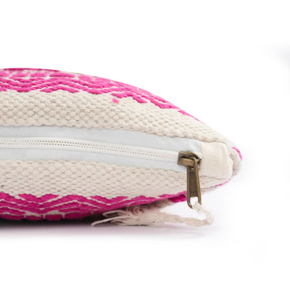 Cotton Bohemian Bag, Sling Bag for Girls and Women Handmade Cotton Purse, Pink- HB10050