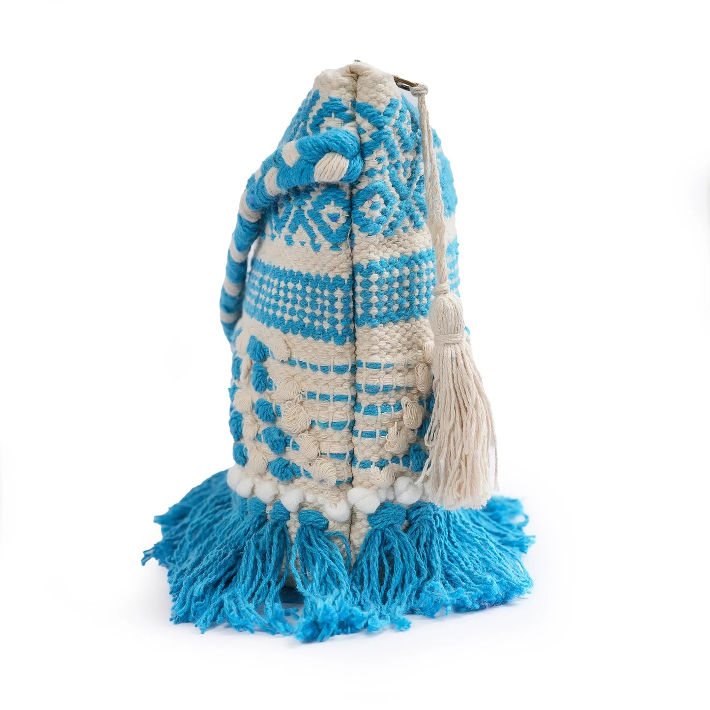 Cotton Bohemian Bag, Sling Bag for Girls and Women Handmade Cotton Purse- HB10057