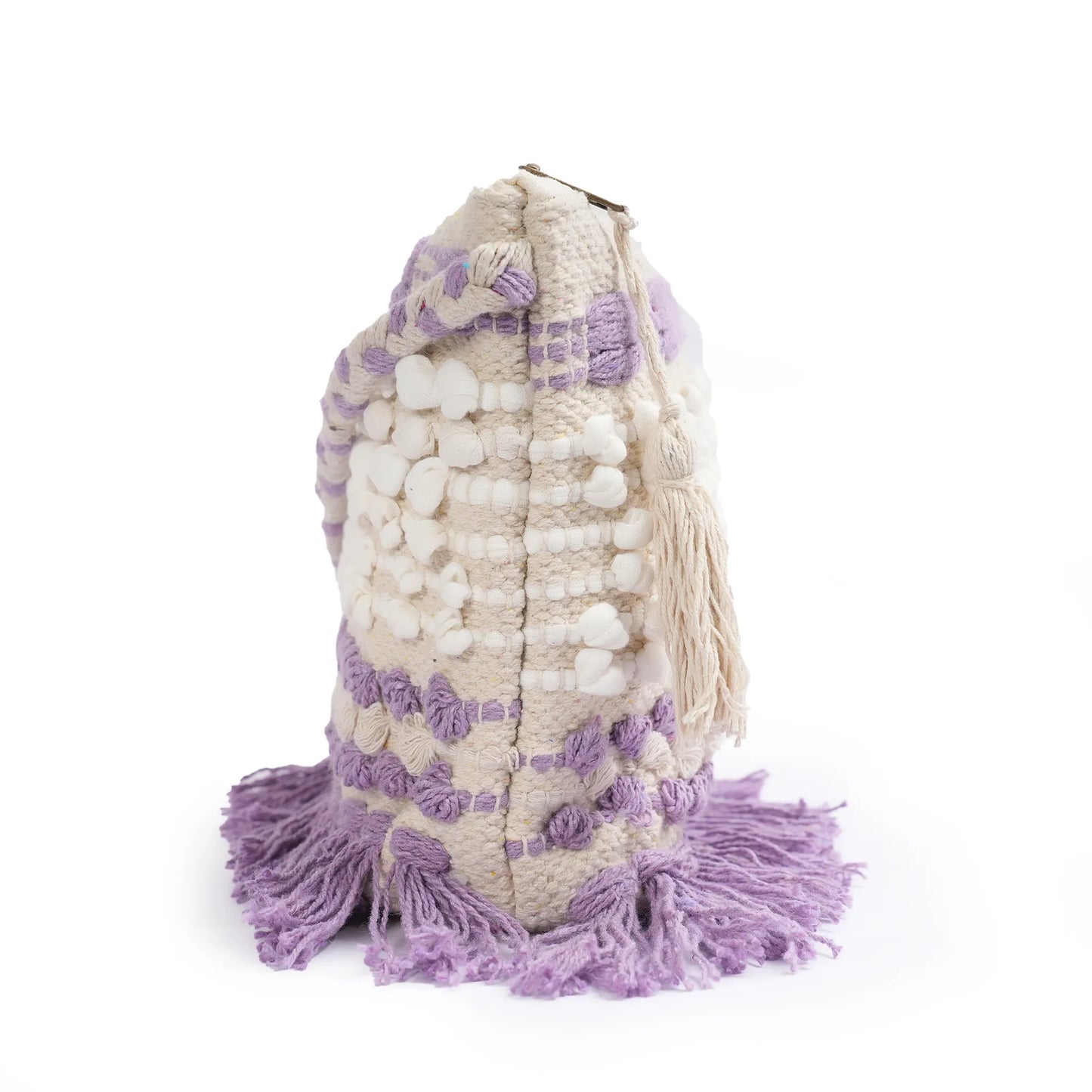 Cotton Bohemian Bag, Sling Bag for Girls and Women Handmade Cotton Purse - HB10059