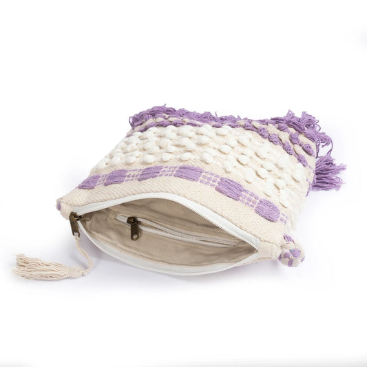 Cotton Bohemian Bag, Sling Bag for Girls and Women Handmade Cotton Purse - HB10059