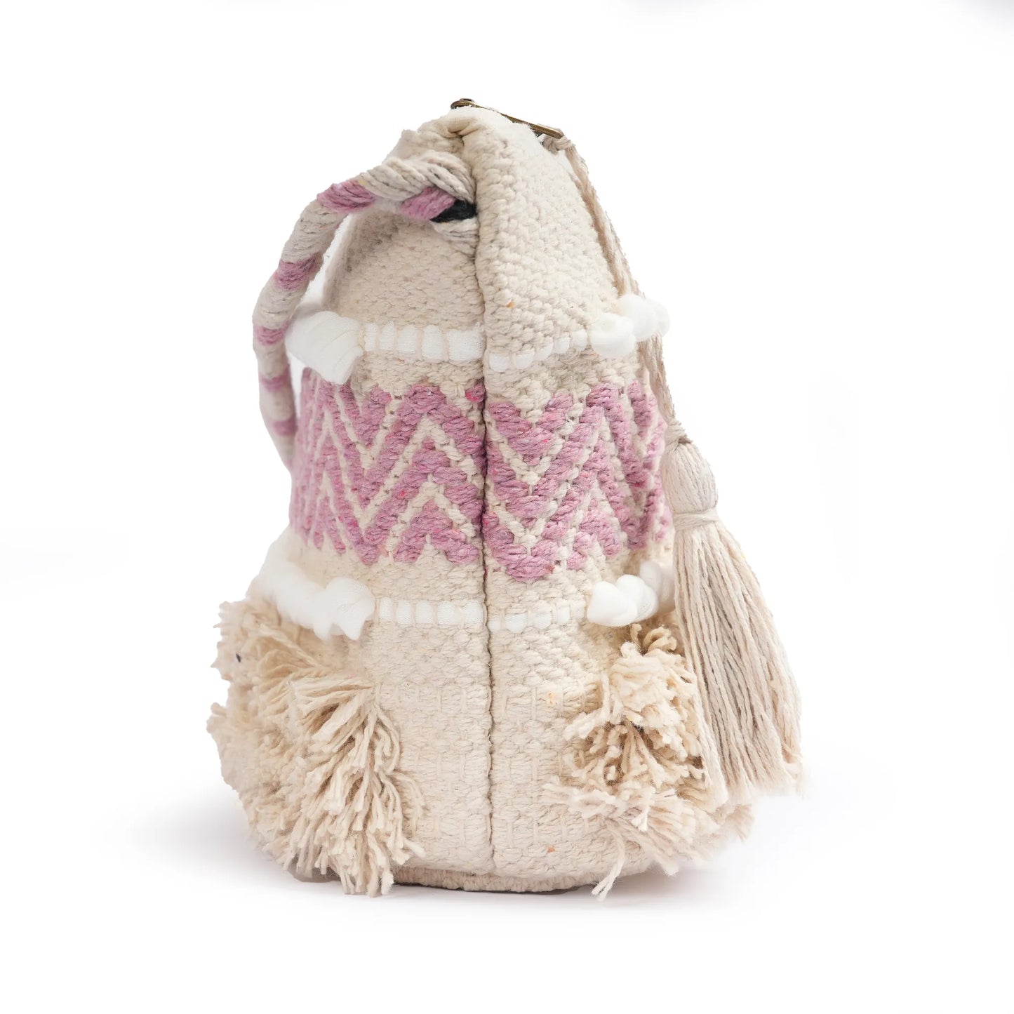 Cotton Bohemian Bag, Sling Bag for Girls and Women Handmade Cotton Purse - HB10065