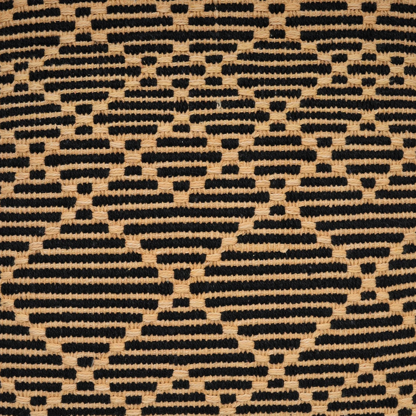 Luxury Handloom Cotton Cushion Cover - 16x16 Inch | Artisan-Woven Decorative Pillow Cover- CC15