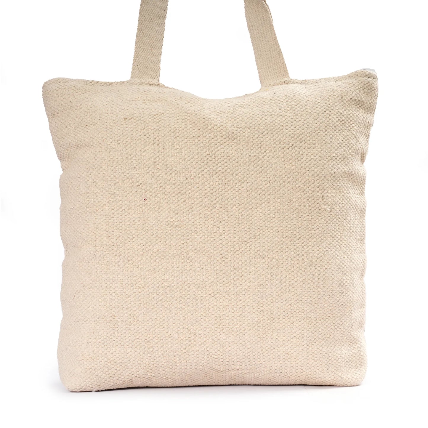 Luxury Premium Handcrafted Big Cotton Tote Bag : Spacious & Durable - TT06