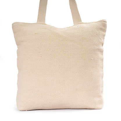 Luxury Premium Handcrafted Big Cotton Tote Bag : Spacious & Durable - TT06