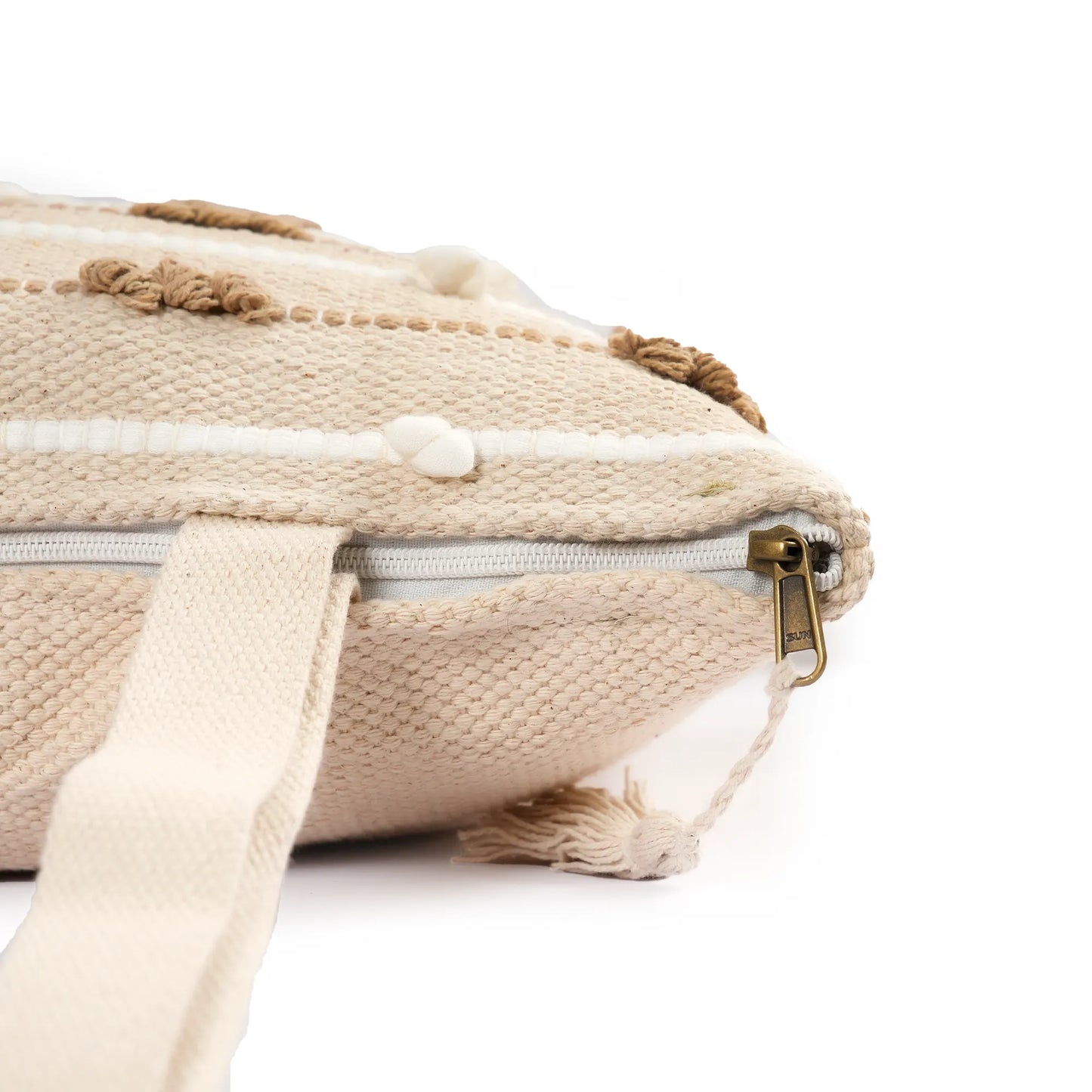 Luxury Premium Handcrafted Big Cotton Tote Bag : Spacious & Durable - TT06
