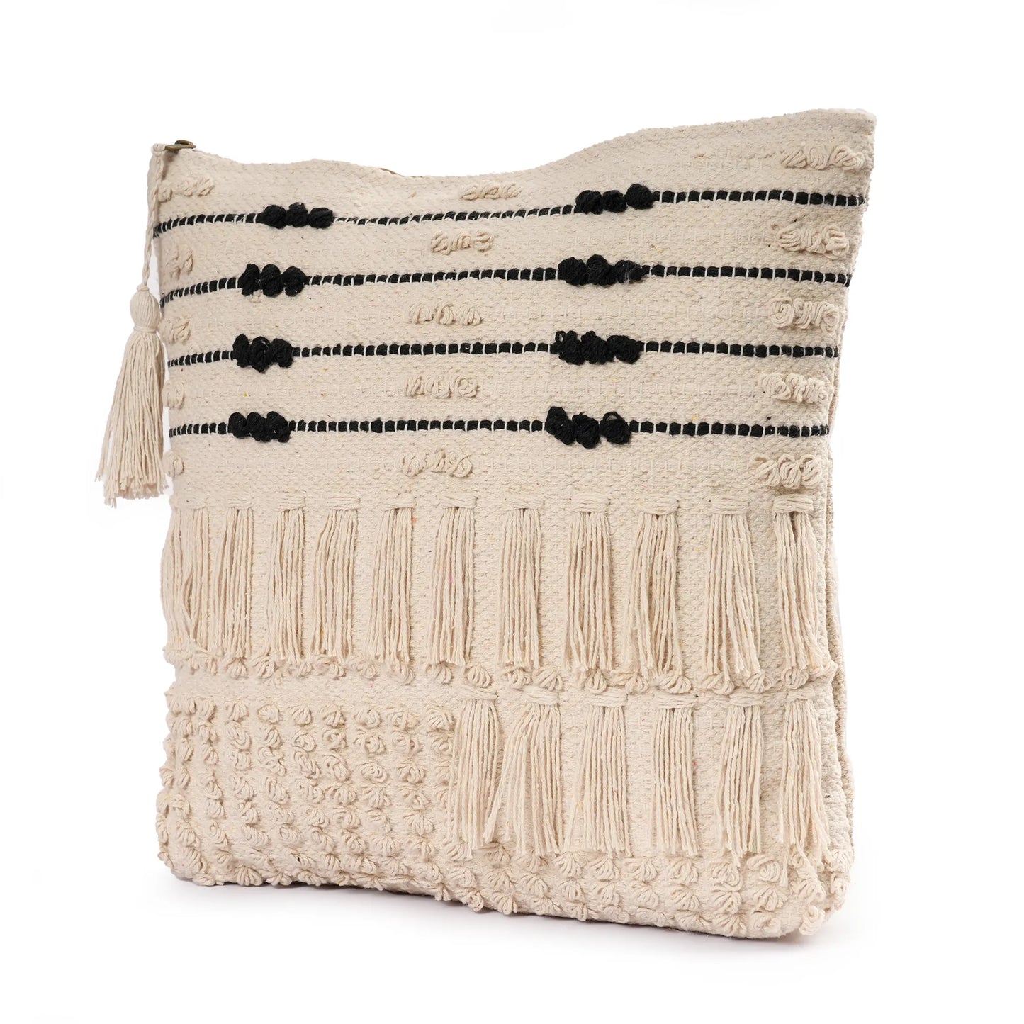 Luxury Premium Handcrafted Big Cotton Tote Bag : Spacious & Durable - TT07