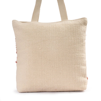 Handmade Premium Handcrafted Big Cotton Tote Bag : Spacious & Durable - TT02