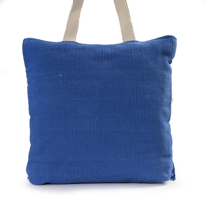 Handmade Premium Handcrafted Big Cotton Tote Bag : Spacious & Durable - TT01