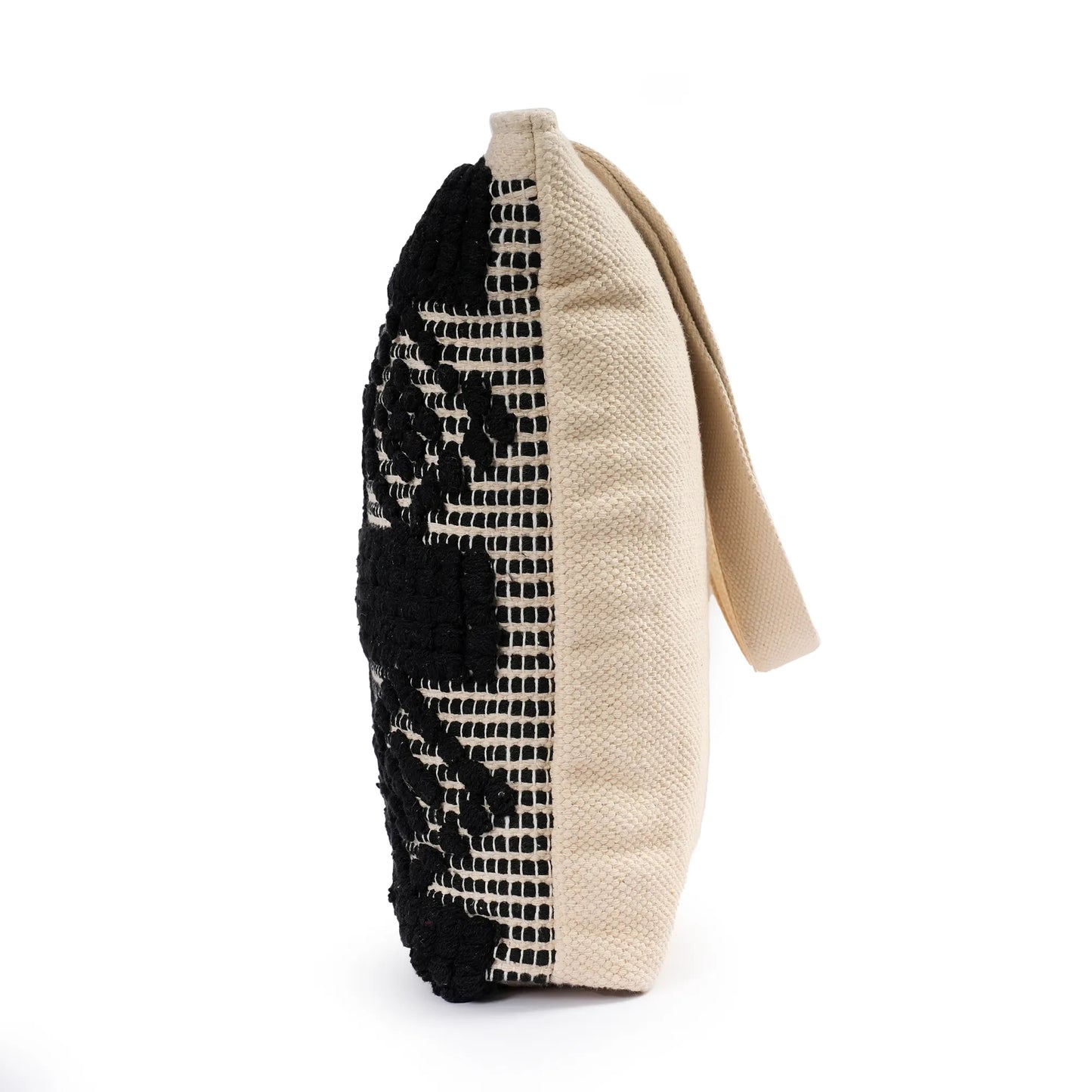 Handmade Premium Handcrafted Big Cotton Tote Bag : Spacious & Durable - TT04