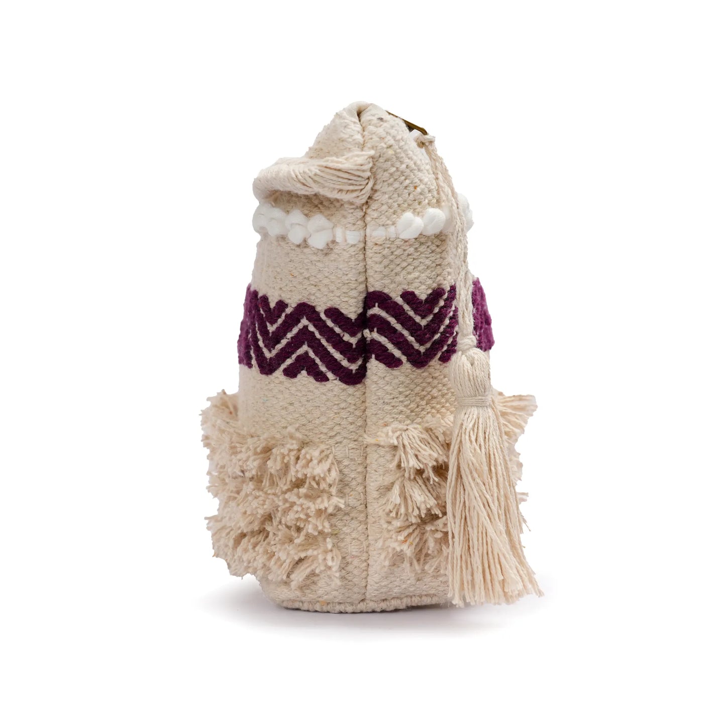 Cotton Bohemian Bag, Sling Bag for Girls and Women Handmade Cotton Purse- HB10025
